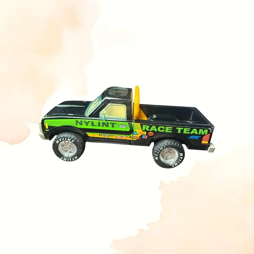 Vintage 1990 Nylint Race Team Ford Ranger 4x4 Pressed Steel Truck USA